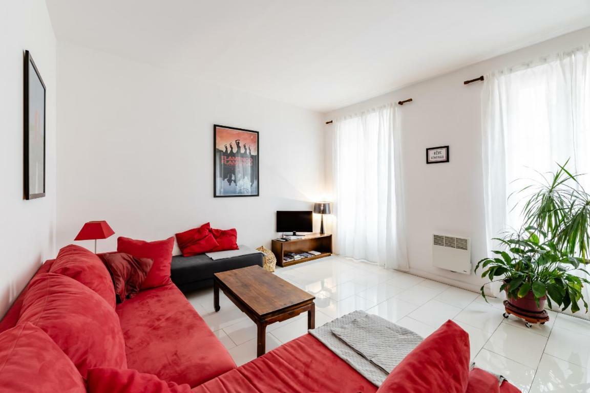 La Joliette- Spacieux Et Lumineux, 4 Couchages Marseille Exteriör bild