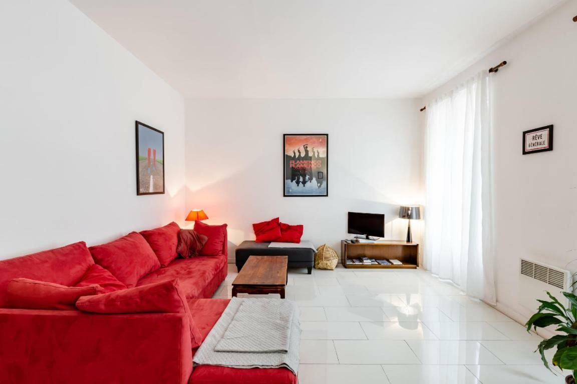 La Joliette- Spacieux Et Lumineux, 4 Couchages Marseille Exteriör bild